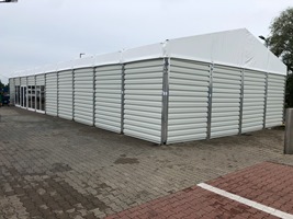 Raktársátor 10 méter széles-72